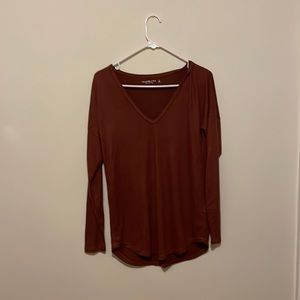 Abercrombie & Fitch Soft Cozy V Neck Shirt S